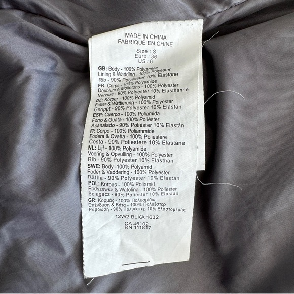 Bench Insulated Hooded Jacket in Blue Size S in Good Condition - Picture 7 of 9